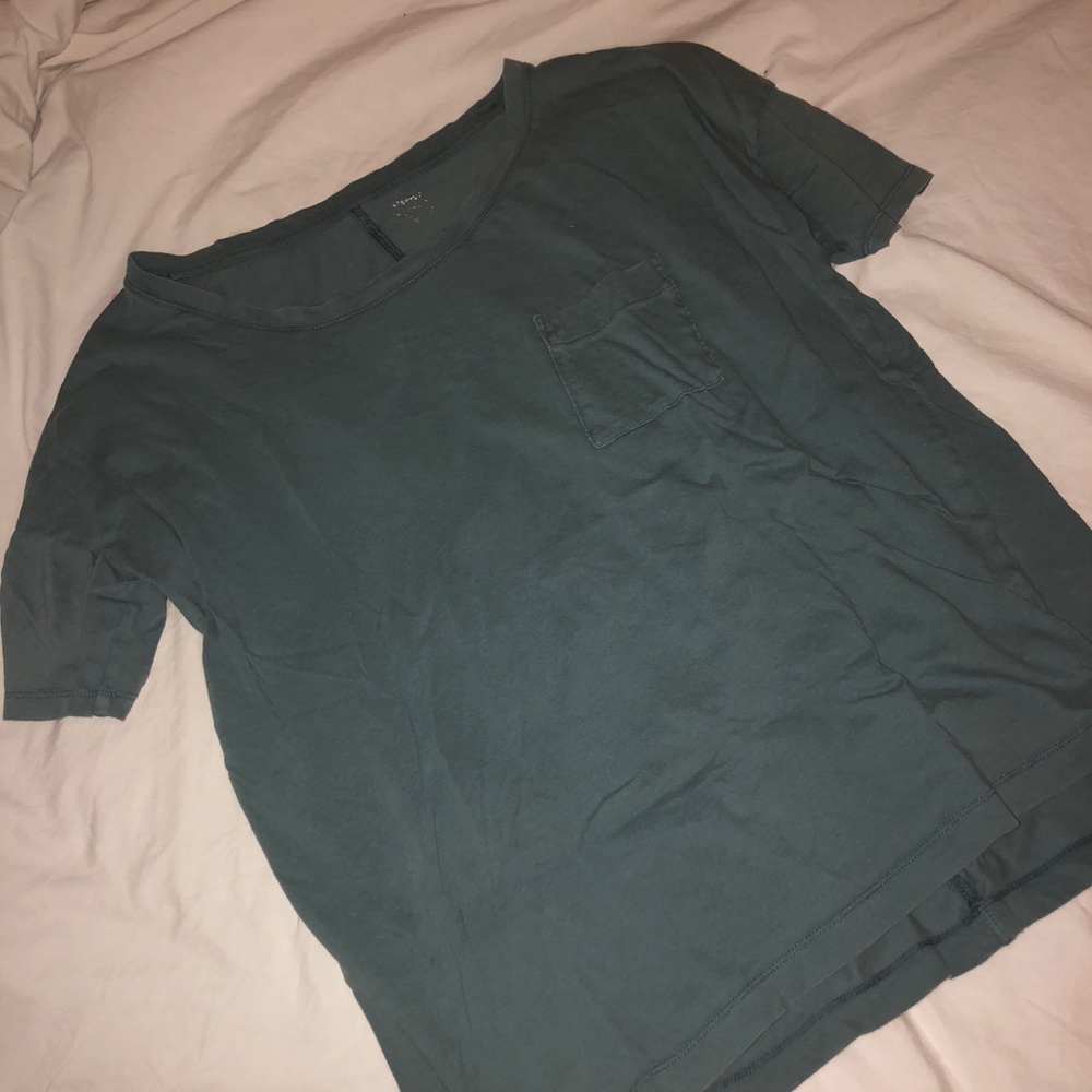 Oversized short sleeve top